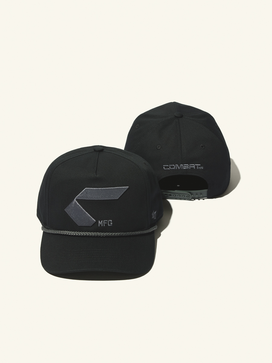 Combat MFG x '47 Hitch Style Rope Hat, Black