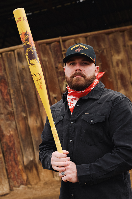 COMBAT MFG SPEC-CR1 Rodeo Bradley Jones Signature 12.75-Inch Loaded USSSA Slowpitch Bat