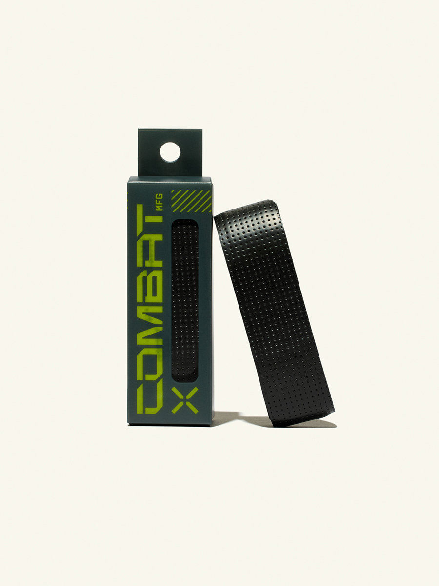 COMBAT MFG Ultra-Perforated Bat Grip, 1.2mm, Black