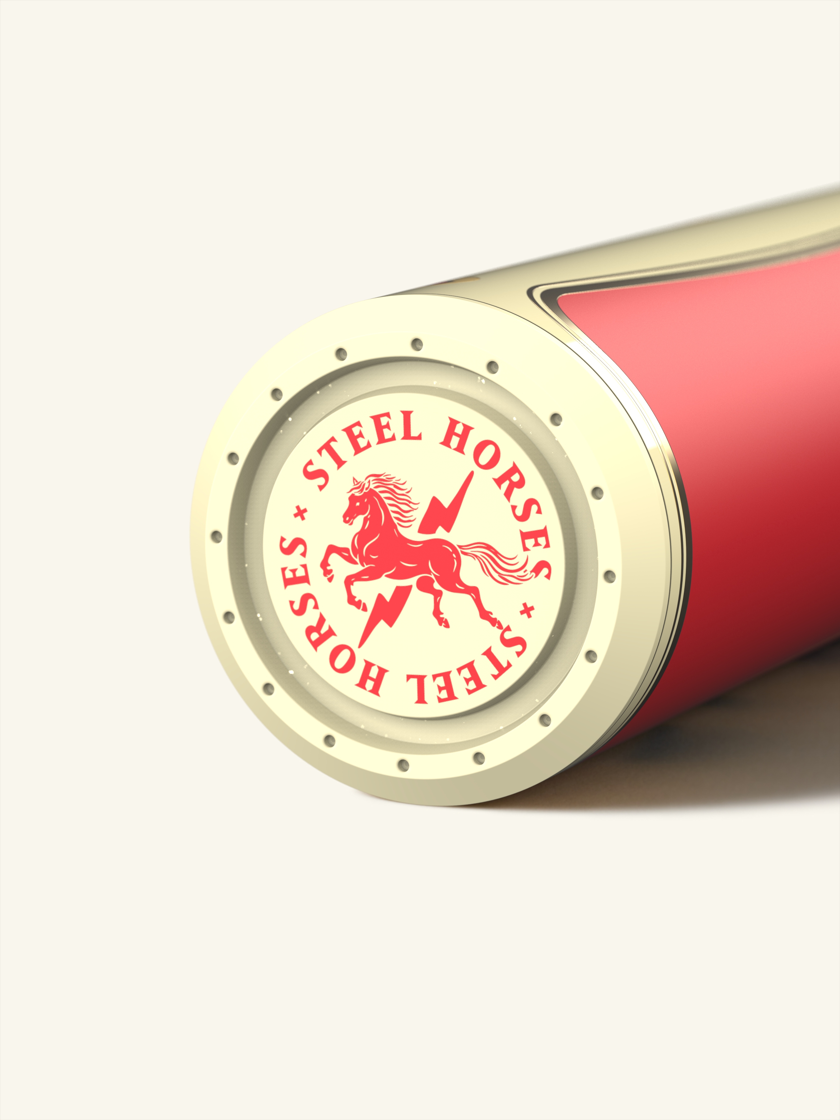 Combat MFG Steel Horses "Firing on All Cylinders" SPEC A-1 BBCOR Bat