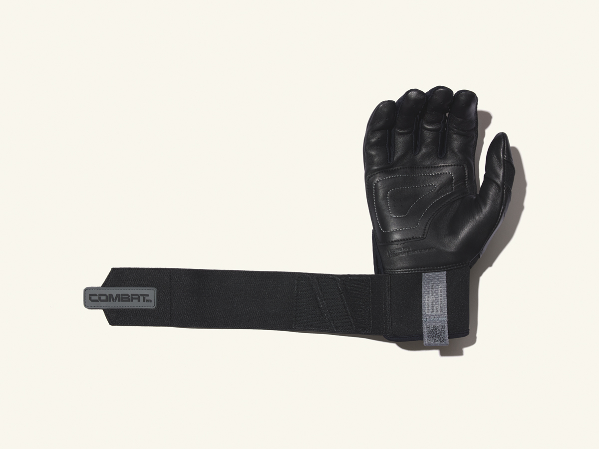 COMBAT MFG Long Strap Batting Gloves, Shadowcast, Adult XS