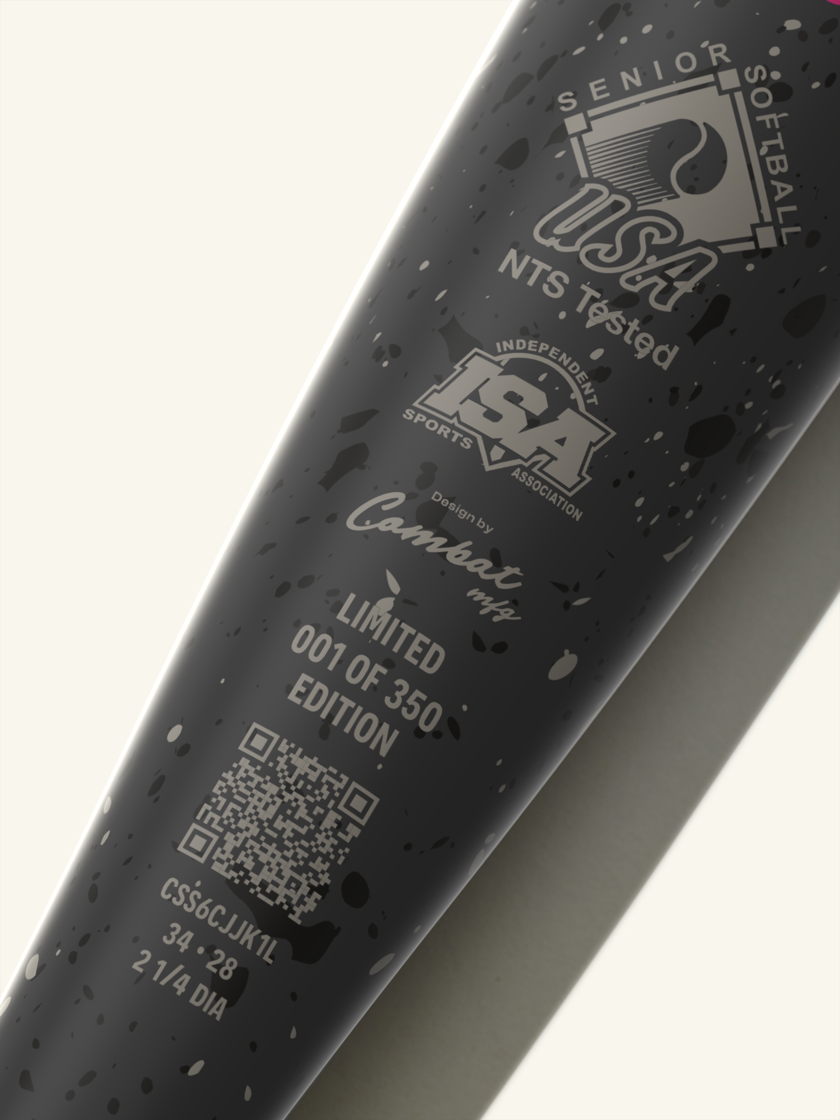 Combat Cookie Jar "Crumb Reaper" Jason Kendrick XR-1 SSUSA Slowpitch Bat